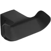 Mexen Lea dubbele handdoekhaak, zwart - 7026035-70