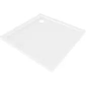 Mexen Flow vierkante douchebak slim 120 x 120 , wit glans - 46S101212