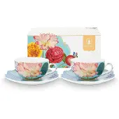 Pip studio -Kop & schotel-Royal Multi-Set van 2-250ml-porselein