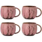 Bloomingville Rayen mokken roze set van 4 stuks