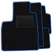 Daewoo Set velours vloermatten geschikt voor Matiz 1998-2008 - blauwe afwerking