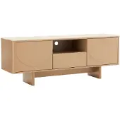 Riess TV-meubel SAVOY 150cm 3D naturel met travertijnmarmeren keramisch blad - 47797