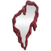Invicta Wandspiegel FLUIDUM 150cm rood - 48183