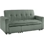 Invicta Slaapbank SMART 180 cm 2-zits, snoergroen - 47593