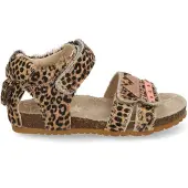 Shoesme sandalen beige/zwart Meisjes Leer - maat 23