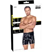 Black Level Men's Vinyl Shorts L