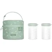 Miniland Pack 2 Go Ecosized Frog Lunch Box Groen Kinderen