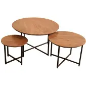 Starfurn Salontafel RichWood - Set van 3