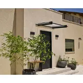 Canopia Palram | - Veranda- En Deurluifel Nancy - Helder - Donkergrijs - 94x150cm