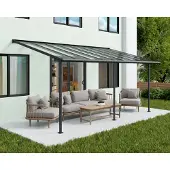 Canopia By Palram Aluminium carport Sierra Palram - Canopia 3 x 6,1 m grijs