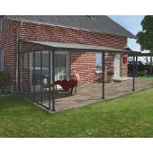 Canopia Palram-Witte Zijwand Voor Terrasoverkapping 300cm