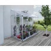 Canopia Tuinkas Lean To 8x4 - Hybride - Zilver - 244x124x225cm