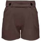 JDY Bandplooibroek 'JDYGeggo' chocoladebruin