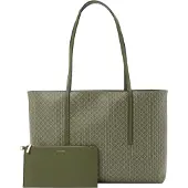 Calvin Klein Shopper olijfgroen