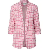 Pieces Blazers 'PCBOSELLA' rosa / lichtroze / wit