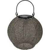 Jens Living Solar Lantaarn Indy Taupe/Zwart