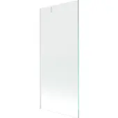 Mexen Next badwand 1-delig 80 x 150 , transparant, wit - 895-080-000-00-00-20