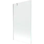 Mexen Next badwand scherm 1-delig 100 x 150 , transparant, chroom - 895-100-000-00-00-01