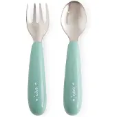 Saro Staal Bestek Zilver