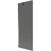 Mexen Next badscherm 1-deurs 70 x 150 , grafiet, roze goud - 895-070-000-00-40-60