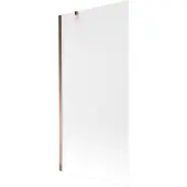Mexen Next badwand 1-delig 90 x 150 , matglas, roze goud - 895-090-000-00-30-60