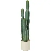 HOMCOM Kunstmatige Planten-Kunststof-25L x 25B x 111H cm-Groen