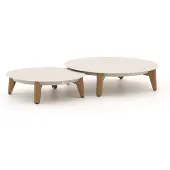 Bellagio + 15% kassakorting | Esenta lounge tuintafel ø86 (h:21cm)/ø 68 (h:19cm)