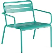 Emu Star Loungestoel Staal 2 stuks