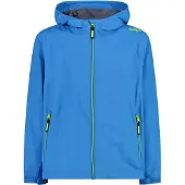 CMP - Kid's Jacket Fix Hood WP - Regenjas 140, blauw