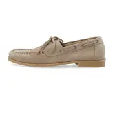 Bianco Mocassins 'Pop' donkerbeige