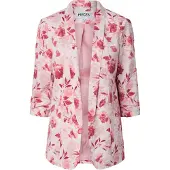 Pieces Blazers 'PCBosella' rosa / donkerrood / wit