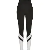 Urban Classics Leggings zwart / wit