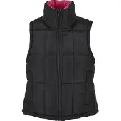 Urban Classics Bodywarmer pink / zwart