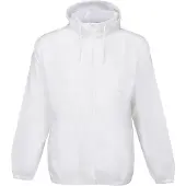 Sols Unisex Volwassen Shield Winddichte Jas (Wit)