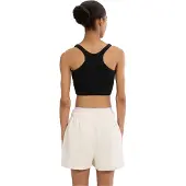 Ellesse Dames Ballante Racerback Sportbeha (Zwart)