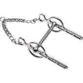 Feeling Liverpool Straight Paard Bit Zilver 16.5 cm
