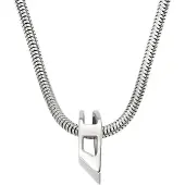 Diesel Ketting zilver