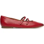 Tamaris Ballerina met riempjes rood