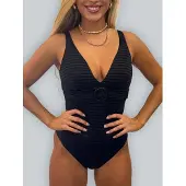 Bomain Badpak Parga | Maat: 40 | Kleur: Zwart