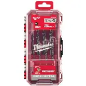Milwaukee Coffret 8 boren metaal HSS kobalt - - 4932499256