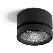 Sigor Plafondlamp , Nivo, dimbare, Zwart, Woonkamer, Aluminium, Modern
