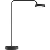 Sigor Tafellampe , Nivo, dimbare, Zwart, Woonkamer, Aluminium, Modern