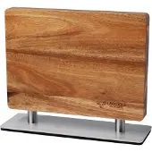 Laguiole En Aubrac Magnetic Knife Block, Acacia Wood, magnetisch messenblok