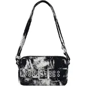 Desigual Schoudertas zwart / wit