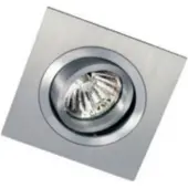 Orbit inbouwspot, TRIO SQ 1X GU10 50W / LED GU10