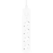 BlueBuilt Stekkerdoos 4-voudig 3 meter Wit