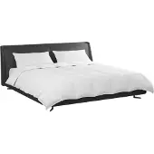 vidaXL Beddengoedset met kussens, 3 stuks, wit, gevuld met donsveren