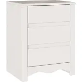 vidaXL Salontafel Drammen Wit 45 x 35 x 56 cm Massief grenenhout
