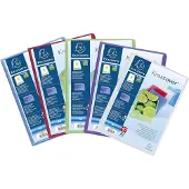 Exacompta Showalbum 5789E A4 Kleurenassortiment 80 hoezen 8 Stuks