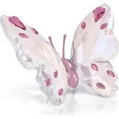 Swarovski beeldje Vlinder Klein 5691959 | roze kristal vlinderfiguur | elegant interieur decoratie of cadeau